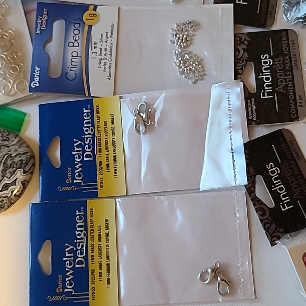 Bundle of Jewerly Making Findings & Misc.  Over 50 packages - Picture 14 of 16